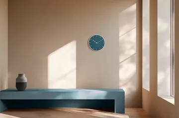 Relógio Arne Jacobsen City Hall - Azul, Ø29 cm - Arne Jacobsen Clocks