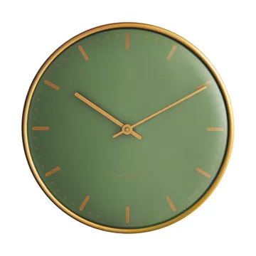 Relógio Arne Jacobsen City Hall - Verde, Ø21 cm - Arne Jacobsen Clocks