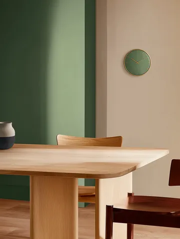 Relógio Arne Jacobsen City Hall - Verde, Ø21 cm - Arne Jacobsen Clocks