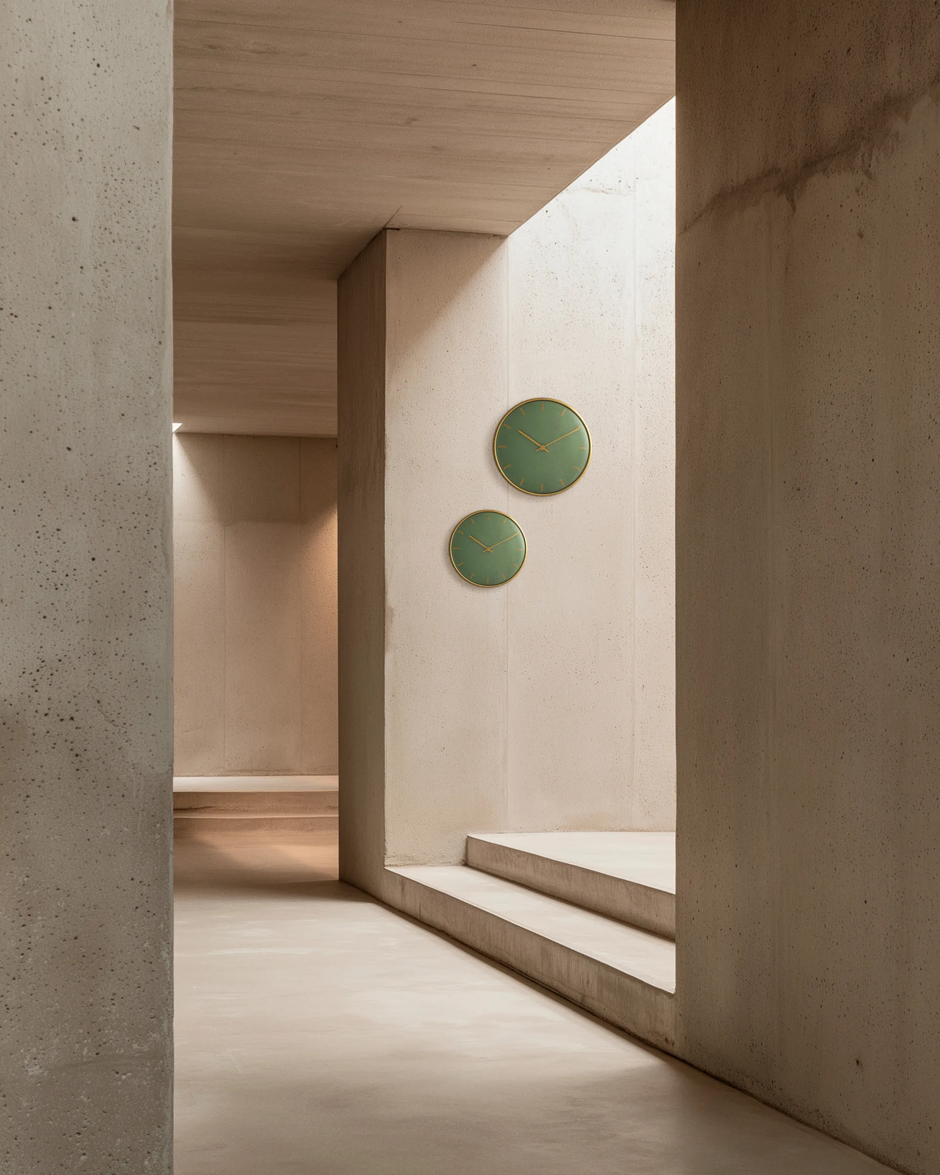 Relógio Arne Jacobsen City Hall, Verde, Ø21 cm Arne Jacobsen Clocks