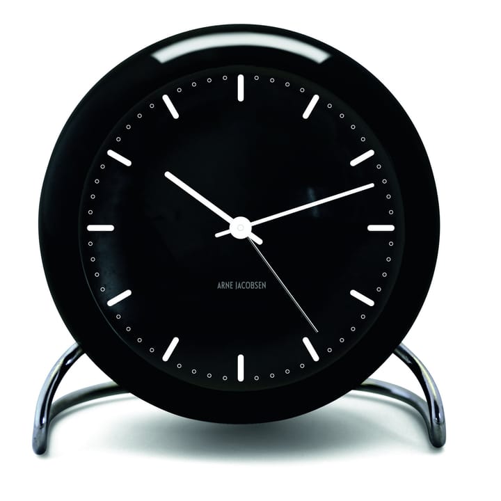 Relógio de mesa AJ City Hall - preto - Arne Jacobsen Clocks