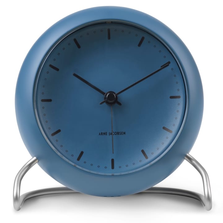 Relógio de mesa AJ City Hall - stone blue - Arne Jacobsen Clocks