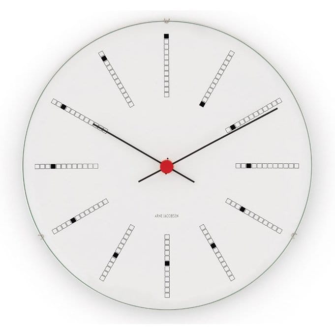 Relógio de parede Arne Jacobsen Bankers - Ø290 mm - Arne Jacobsen Clocks