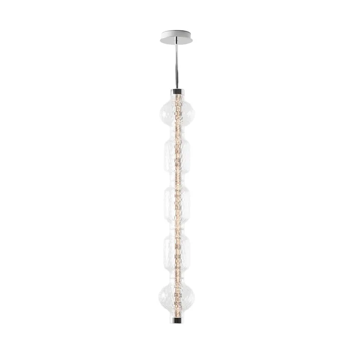 Alambicco pendente vertical, controlado por app - 5 cúpulas de vidro - Artemide