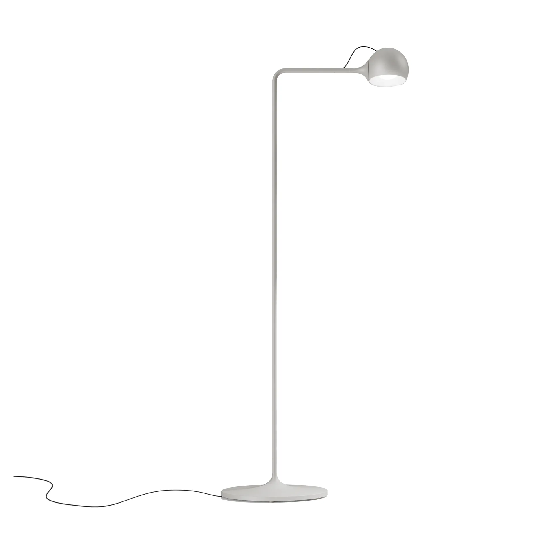 Candeeiro de chão Ixa Reading, White-grey Artemide