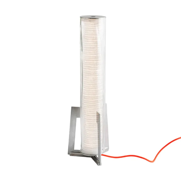 Candeeiro de Mesa Criosfera Vertical - Glass-silver - Artemide