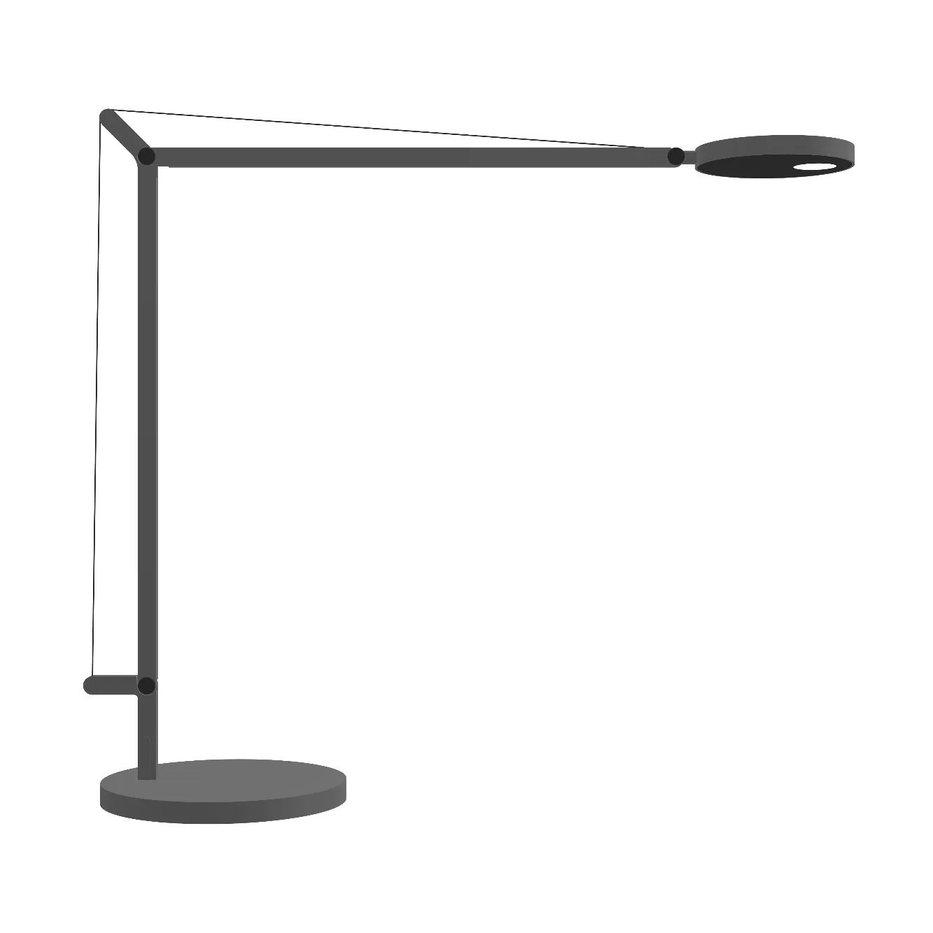 Candeeiro de mesa Demetra - Anthracite grey,  Artemide