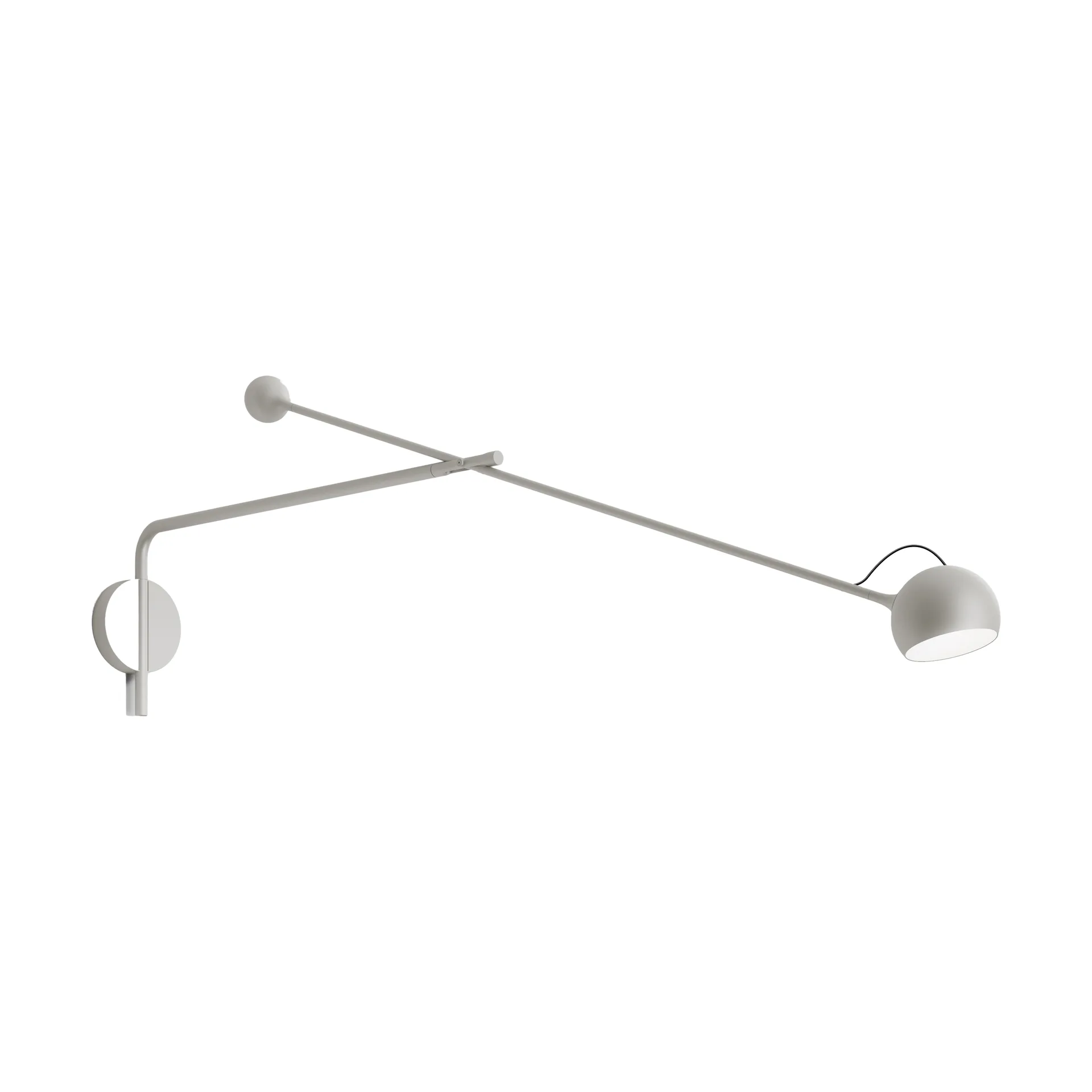 Candeeiro de parede Ixa L, White-grey Artemide