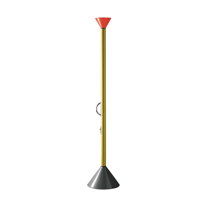 Candeeiro de pé Callimaco LED Ø39x200 cm - Vermelho-amarelo-cinza - Artemide
