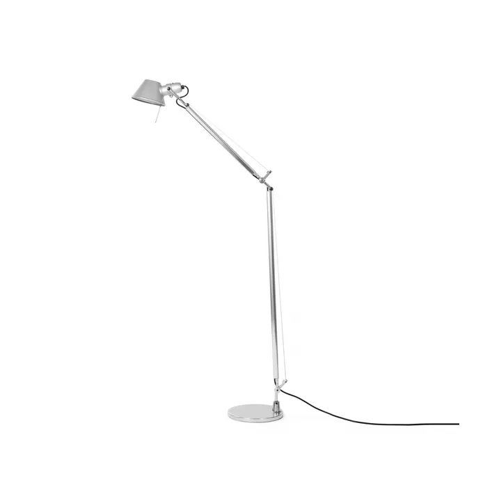 Candeeiro de pé Tolomeo Reading E27 - Aluminium - Artemide