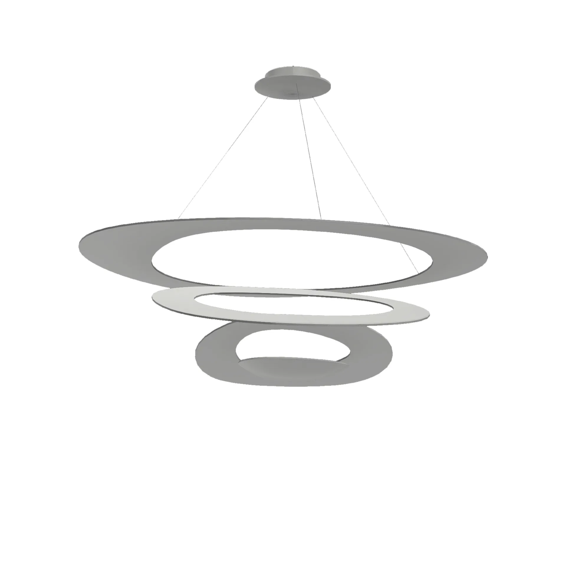 Candeeiro de teto Pirce, branco Artemide