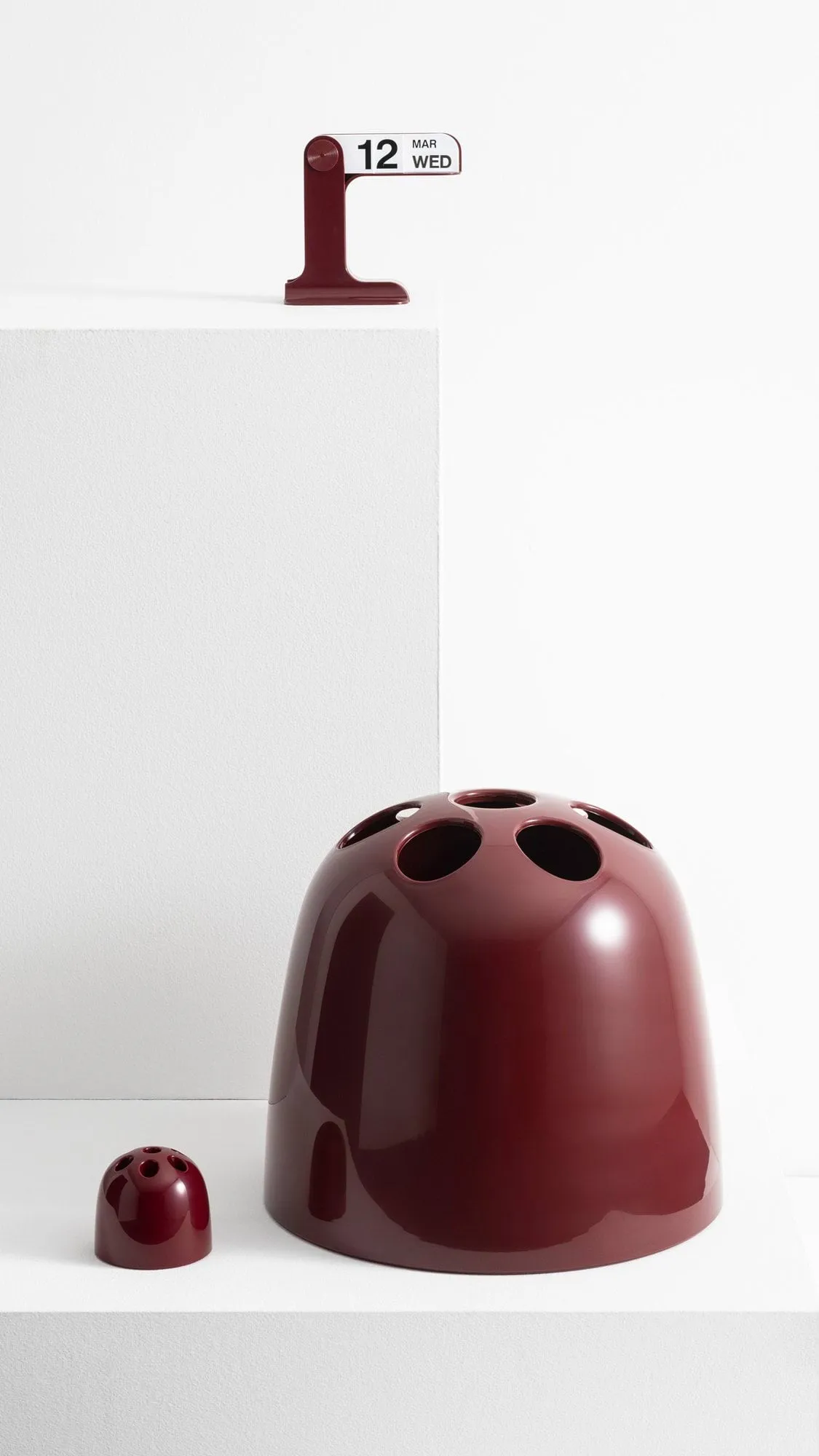 Dedalino porta‑lápis, Ruby red Artemide