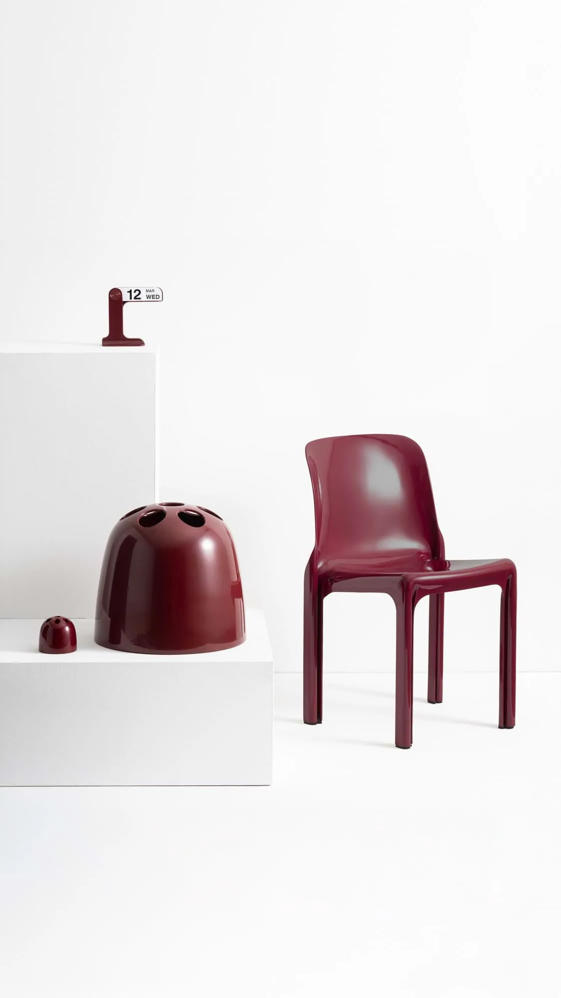 Dedalo suporte para guarda-chuvas, Ruby red Artemide