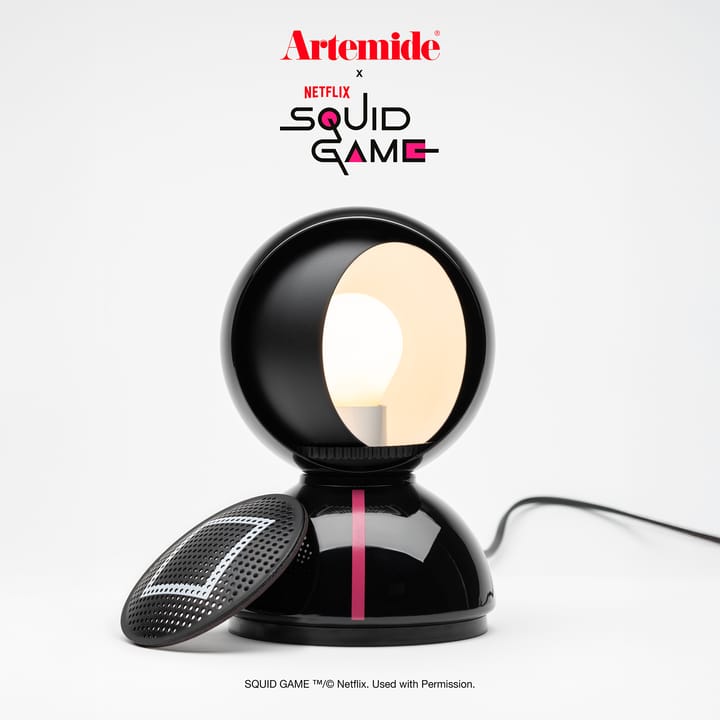 Eclisse x Squid Game candeeiro de mesa Edição Especial, Guard black Artemide