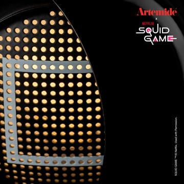 Eclisse x Squid Game candeeiro de mesa Edição Especial - Guard black - Artemide