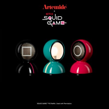 Eclisse x Squid Game candeeiro de mesa Edição Especial - Guard black - Artemide