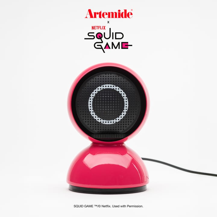 Eclisse x Squid Game candeeiro de mesa Edição Especial - Guard pink - Artemide