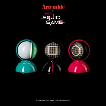 Eclisse x Squid Game candeeiro de mesa Edição Especial - Guard pink - Artemide