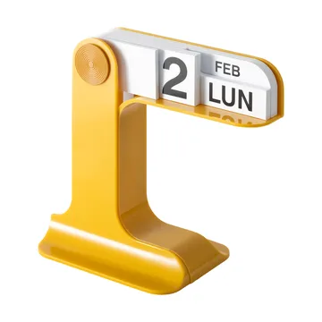Timor calendário perpétuo  - Amarelo - Artemide