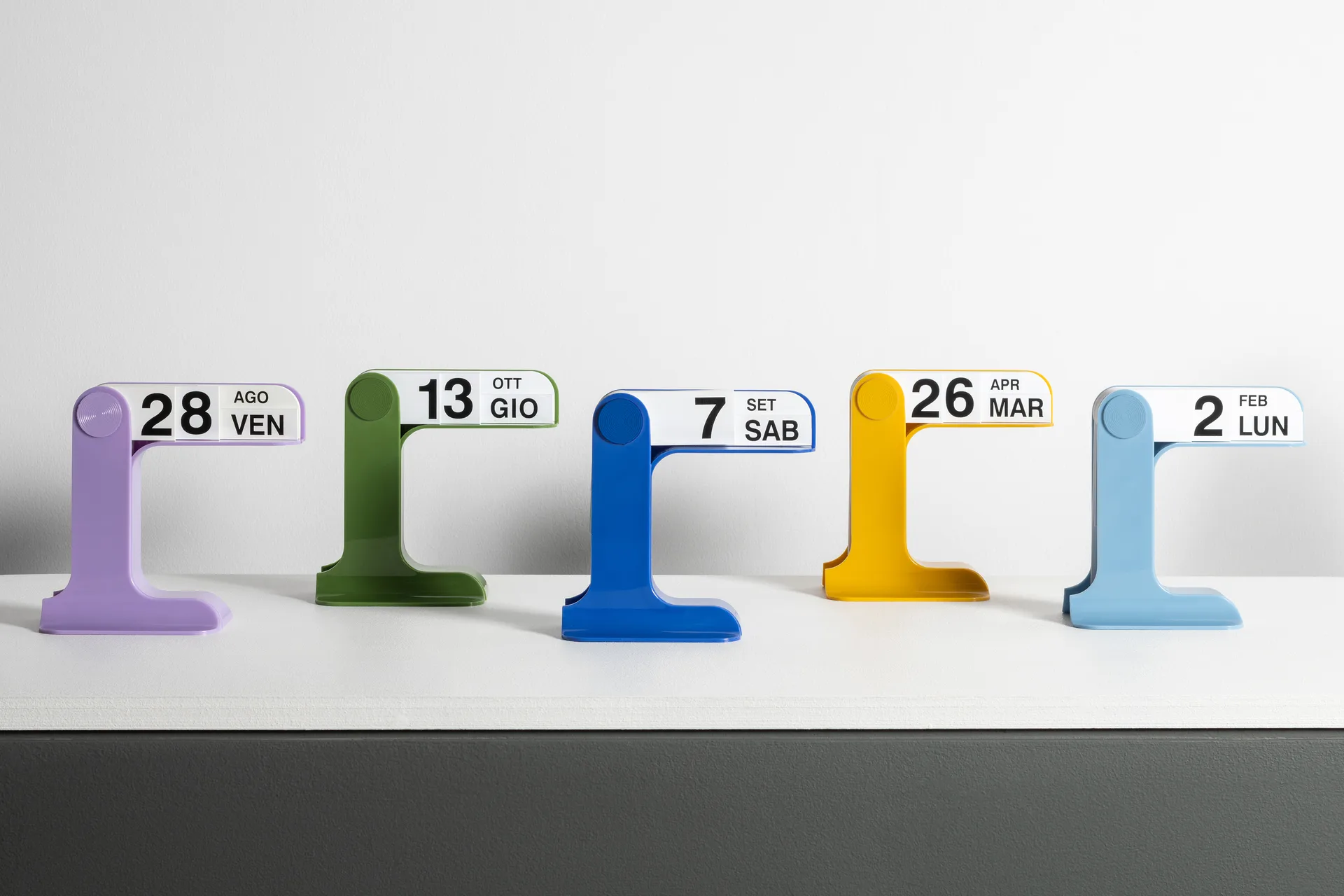Timor calendário perpétuo , Amarelo Artemide