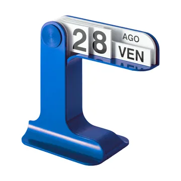 Timor calendário perpétuo  - Azul Klein - Artemide
