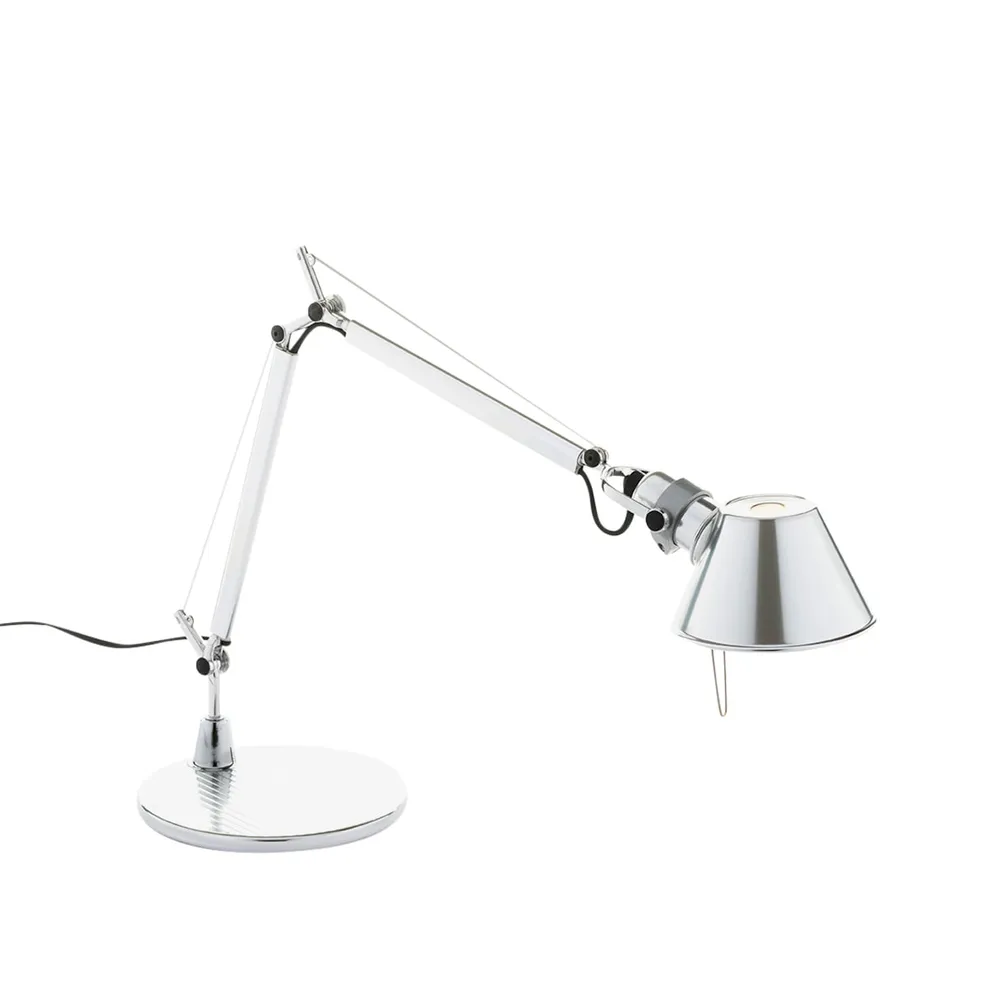 Tolomeo micro candeeiro de mesa , Alumínio blank Artemide