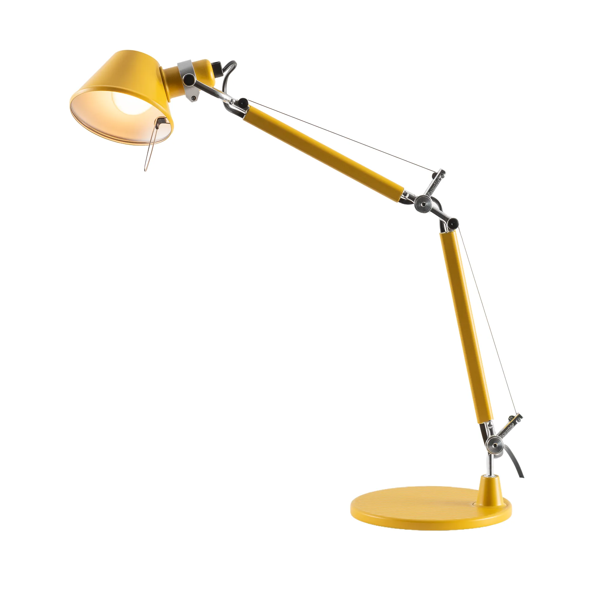 Tolomeo micro candeeiro de mesa , Amarelo Artemide