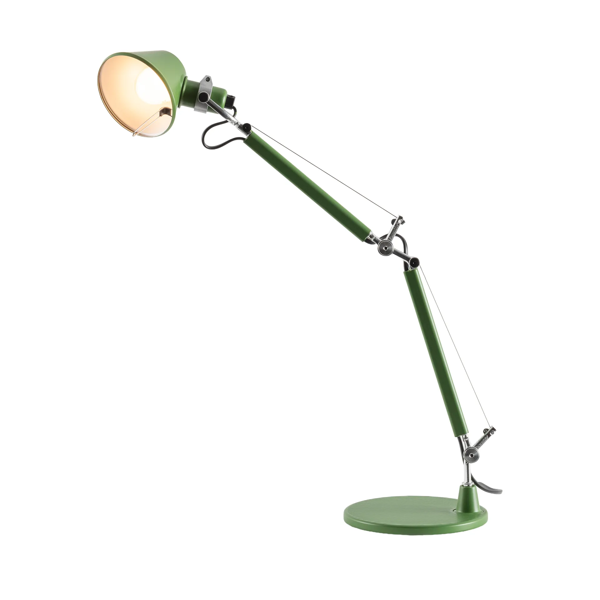 Tolomeo micro candeeiro de mesa , Verde Artemide