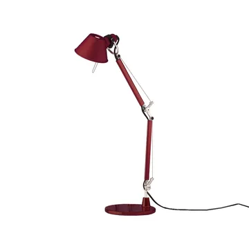 Tolomeo micro candeeiro de mesa  - vermelho - Artemide