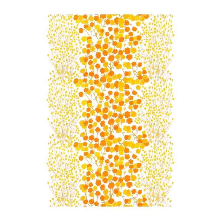 Ängen tecido oleado - Amarelo-laranja - Arvidssons Textil