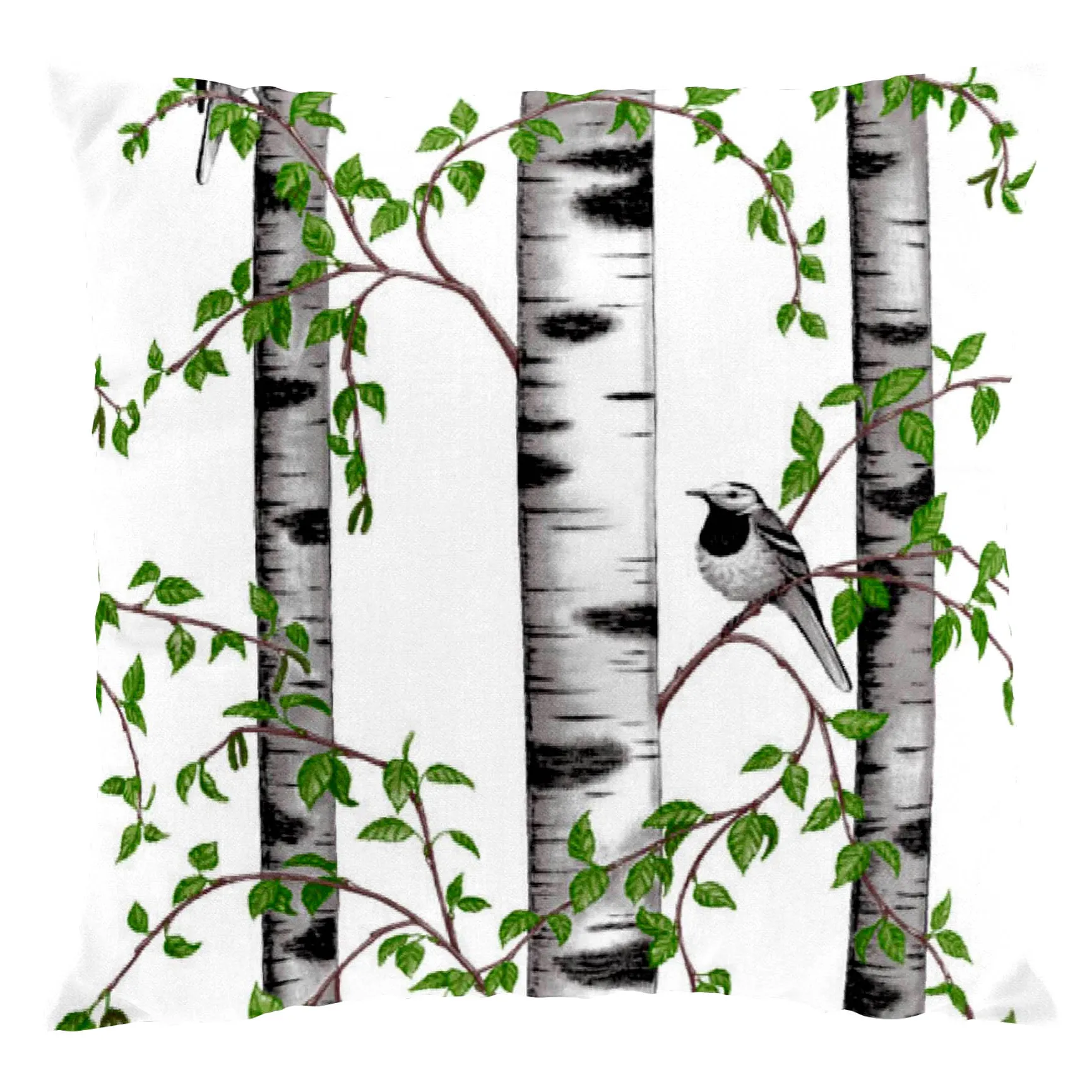 Capa de almofada Björkdungen, branco Arvidssons Textil