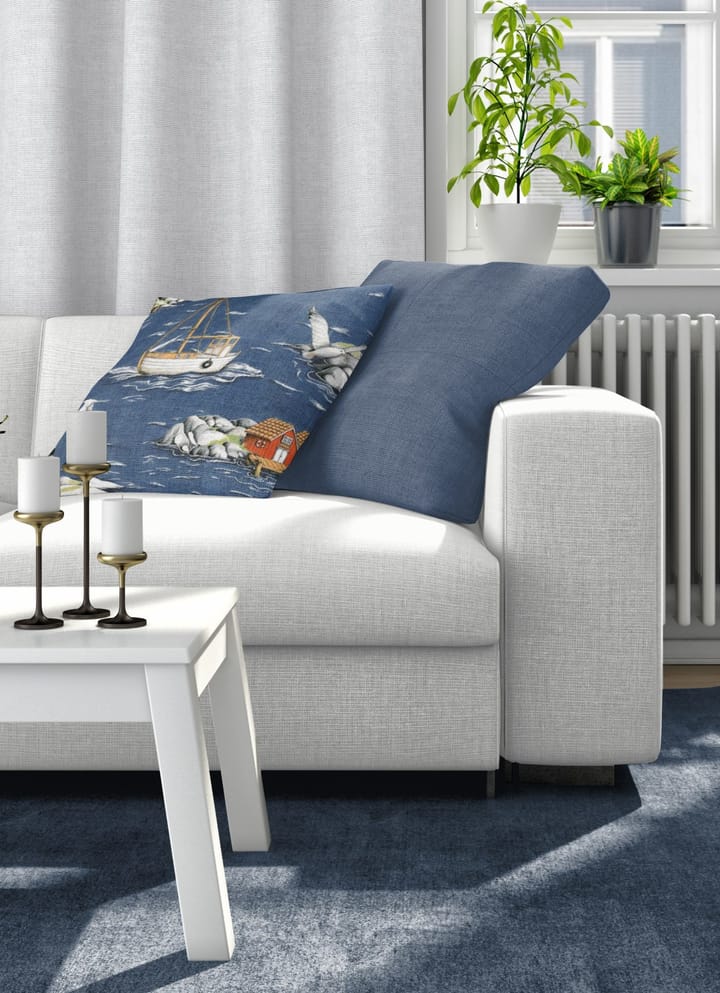 Capa de almofada Fiskeskär 47x47 cm, Azul Arvidssons Textil