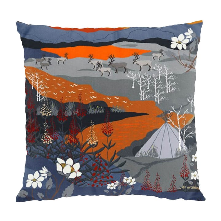 Capa de almofada Fjällvandring 47x47 cm - Laranja - Arvidssons Textil