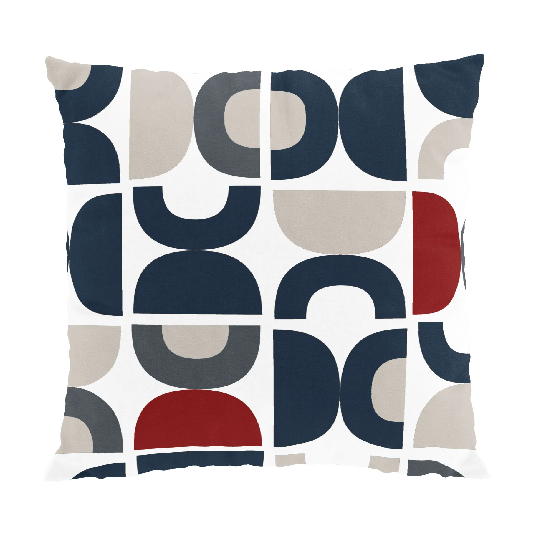 Capa de almofada Spiraldans 47x47 cm, Azul Arvidssons Textil