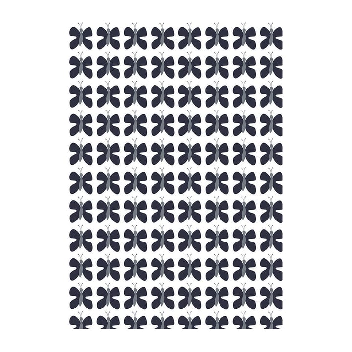 Fjäril Mini tecido oleado - Azul - Arvidssons Textil