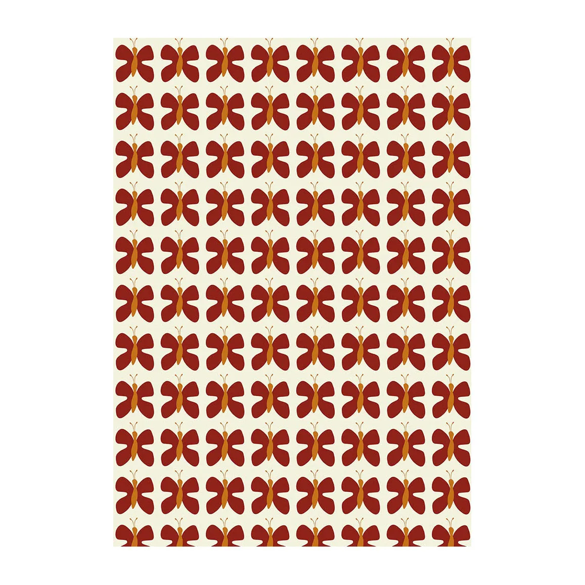Fjäril Mini tecido oleado,  Arvidssons Textil