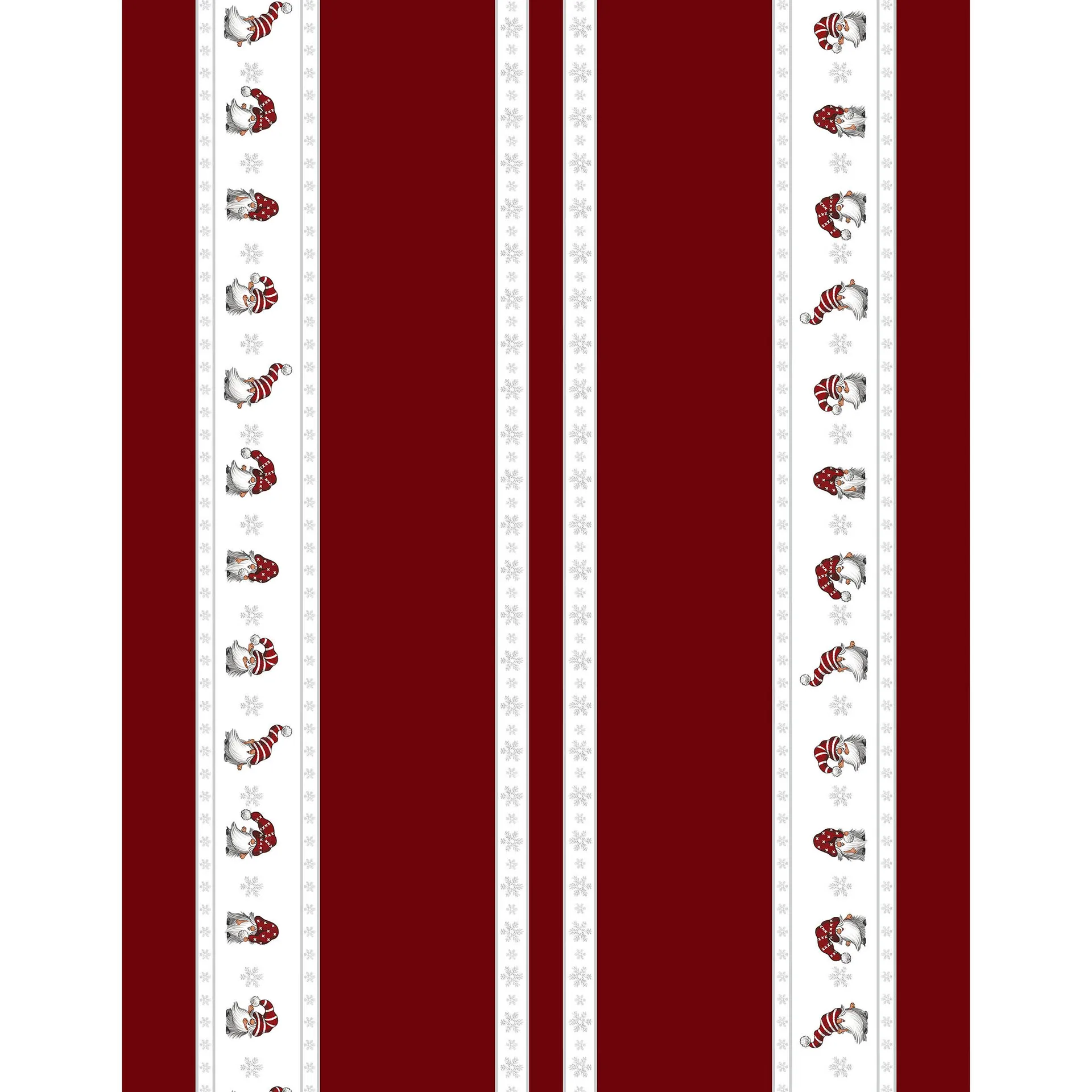 Julian & Co. Borda de tecido de Natal, Vermelho Arvidssons Textil