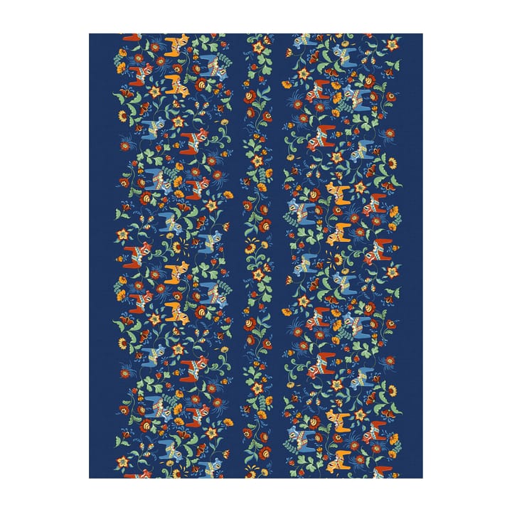 Leksand Bård tecido impermeável - Azul - Arvidssons Textil