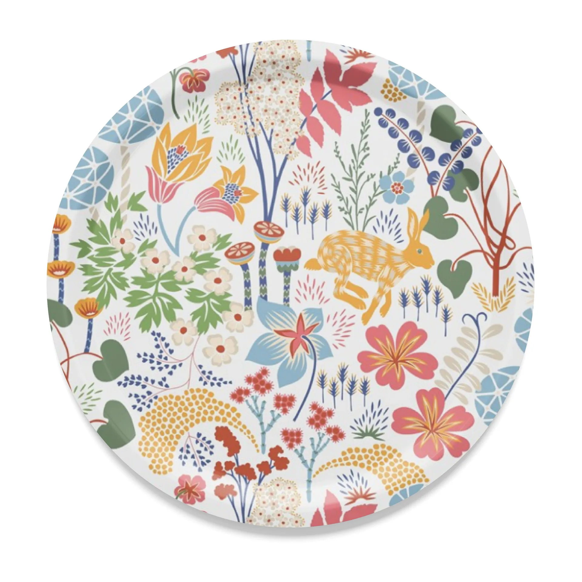 Lyckeflykt bandeja Ø38 cm, Multi Arvidssons Textil