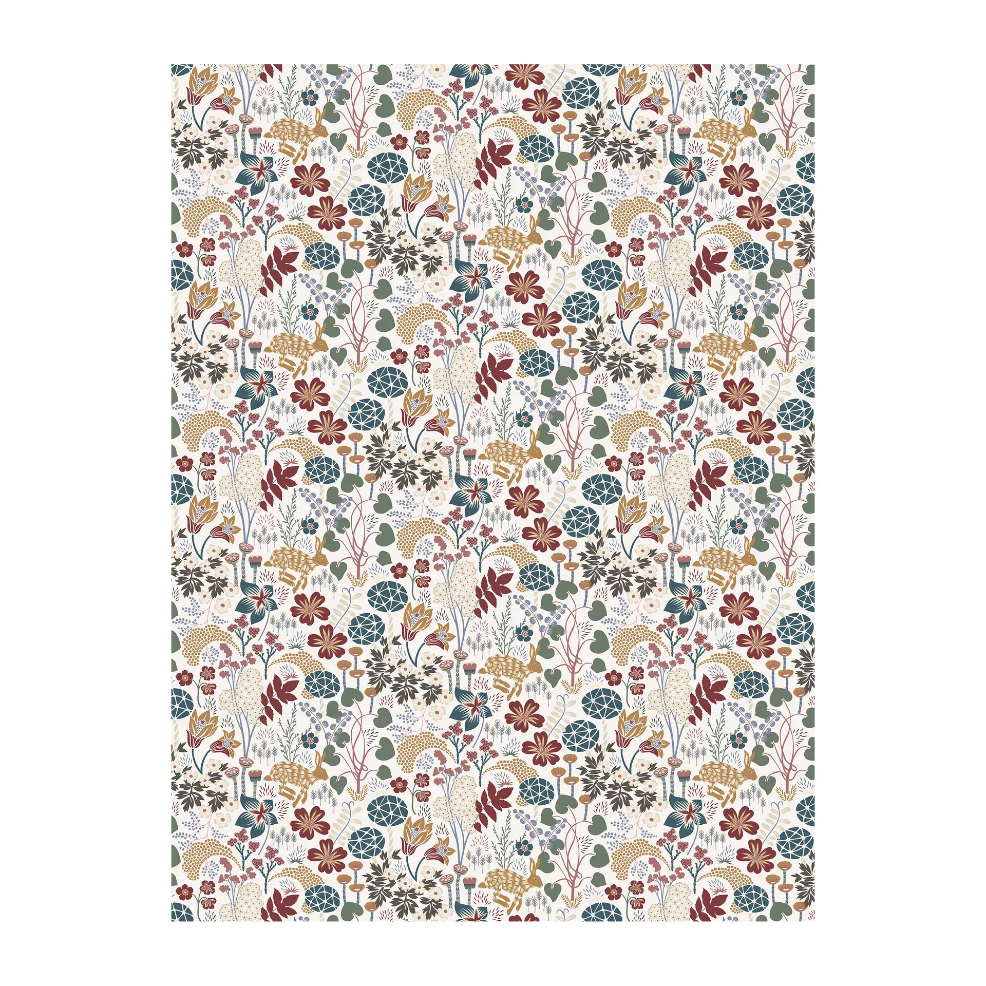 Lyckeflykt tecido impermeável, Rust-marrom Arvidssons Textil