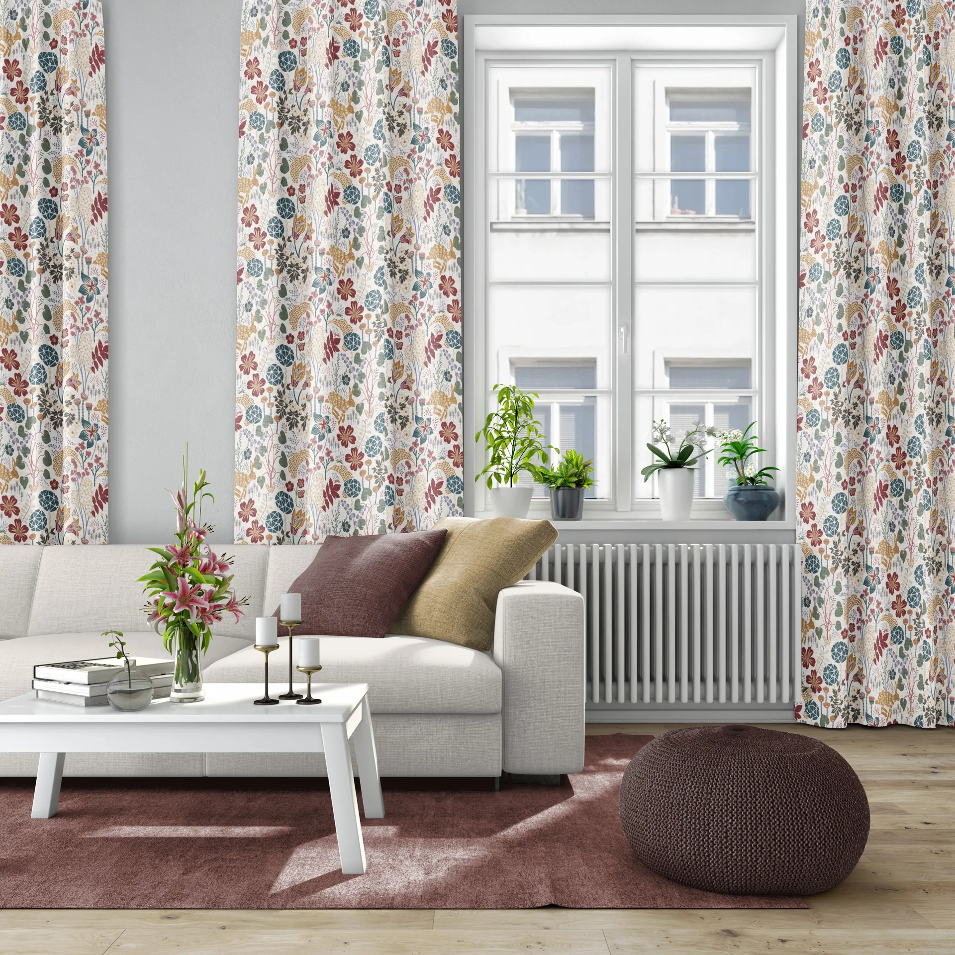 Lyckeflykt tecido,  Arvidssons Textil