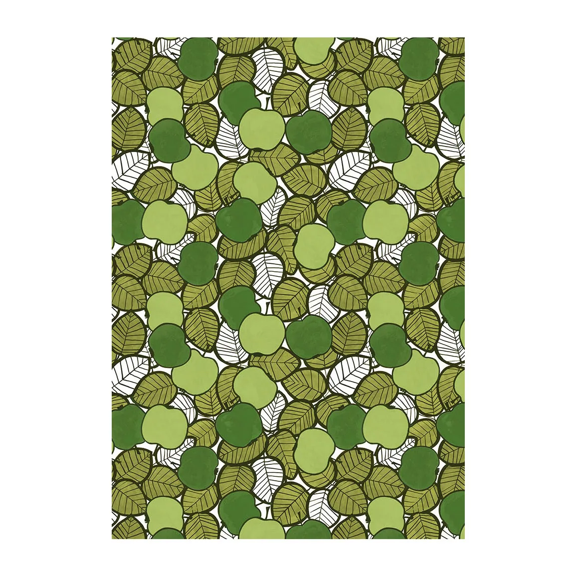 Päppel tecido, Verde Arvidssons Textil