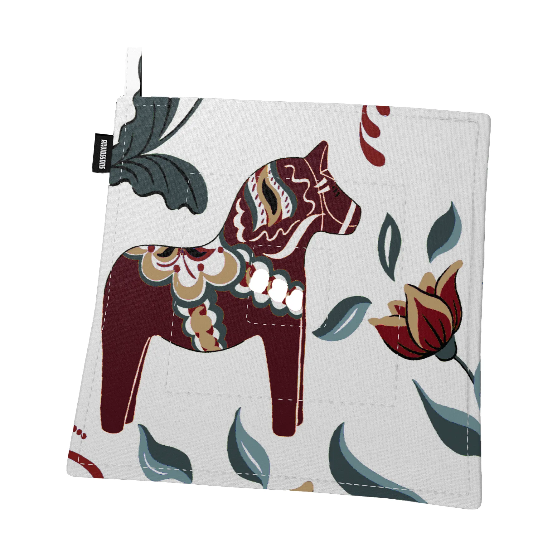 Pegador de panela Leksand 22x22 cm, Edição de 30 anos de aniversário  Arvidssons Textil