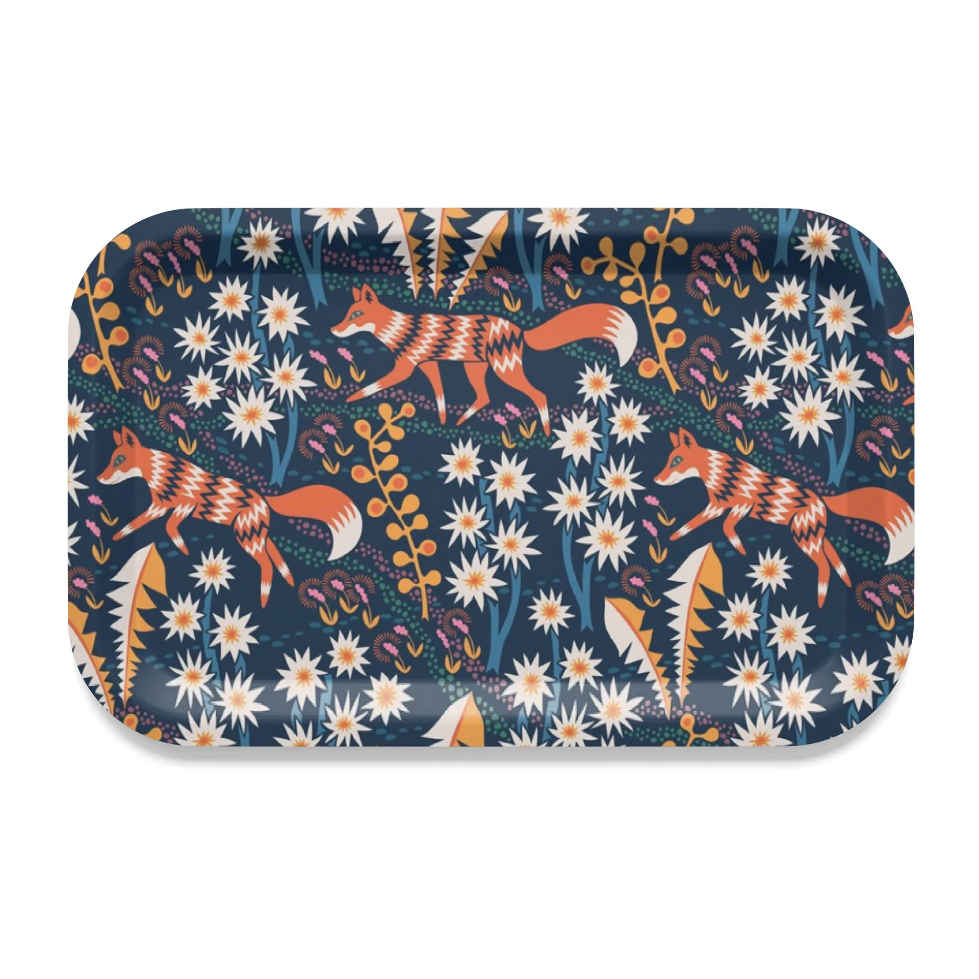 Stjärnspeja bandeja 21x31 cm, Azul escuro Arvidssons Textil