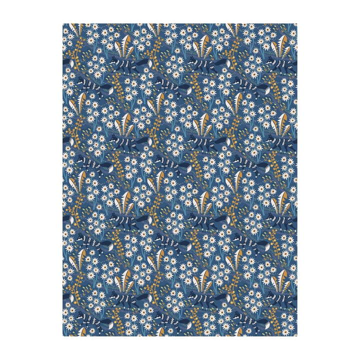 Stjärnspeja tecido impermeável  - Azul - Arvidssons Textil