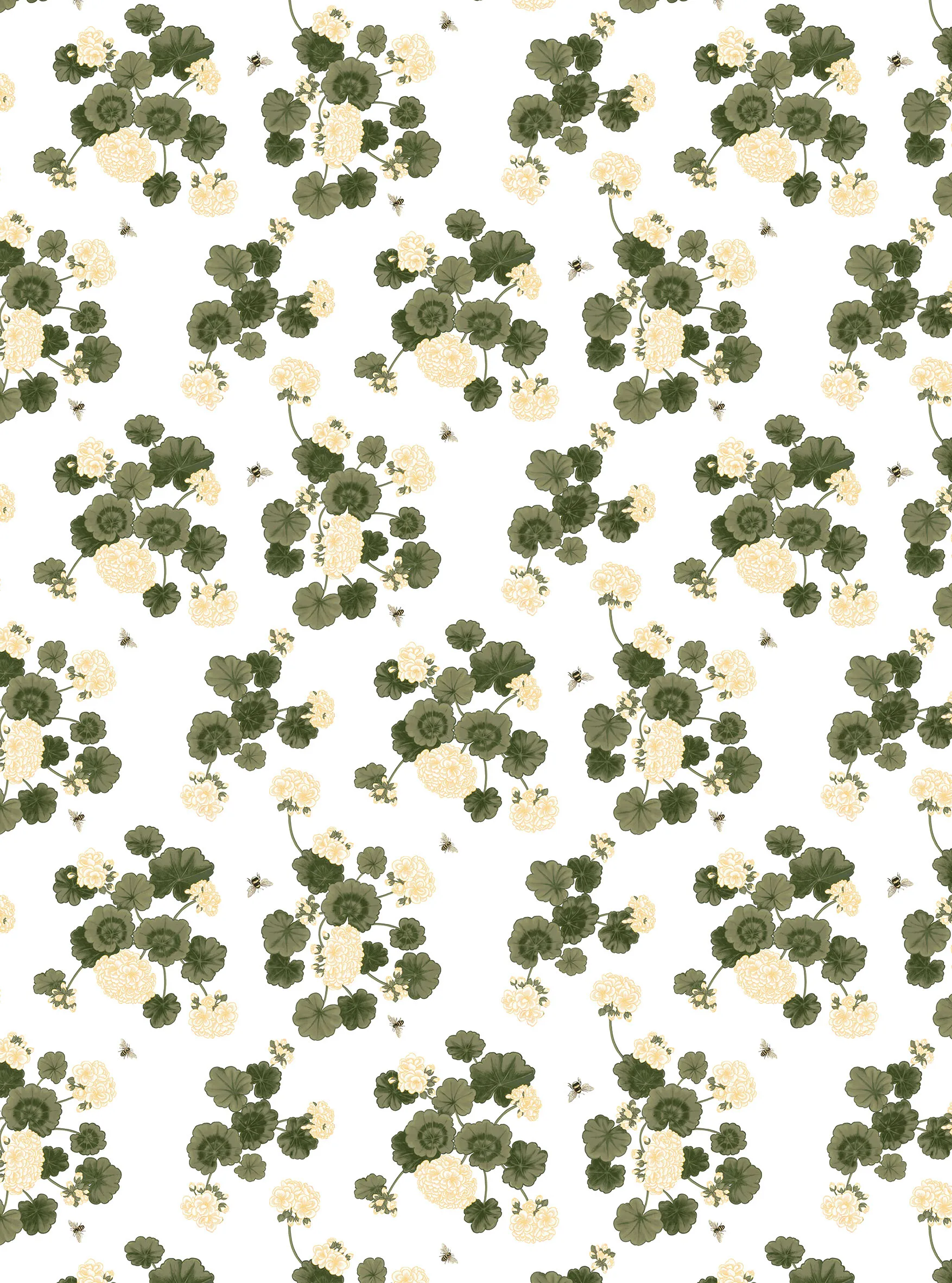Tecido Astrid, Amarelo-Verde Arvidssons Textil