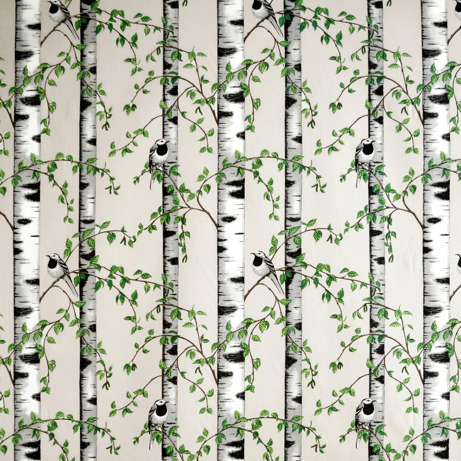 Tecido Björkdungen, bege Arvidssons Textil