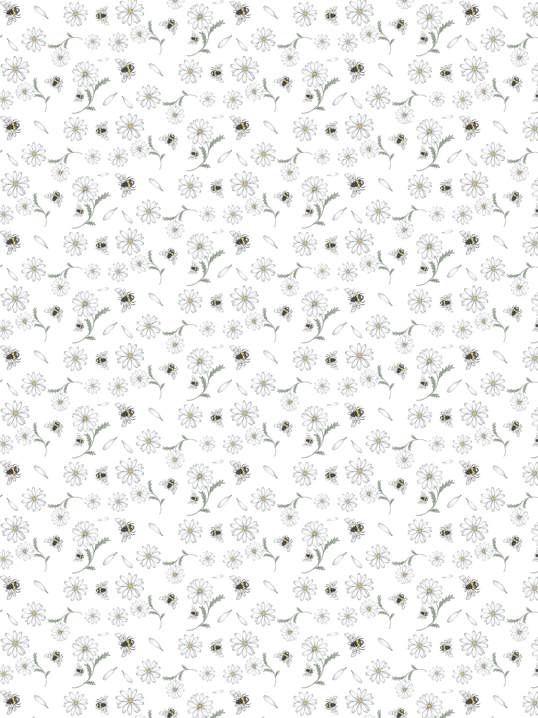 Tecido Blomstersurr, Bege Arvidssons Textil