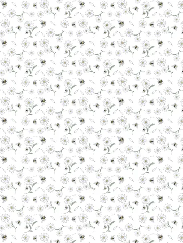 Tecido Blomstersurr - Bege - Arvidssons Textil