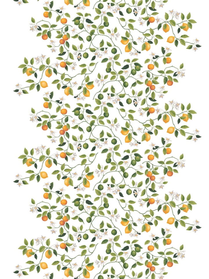 Tecido Citrusträdet - Verde-verde - Arvidssons Textil